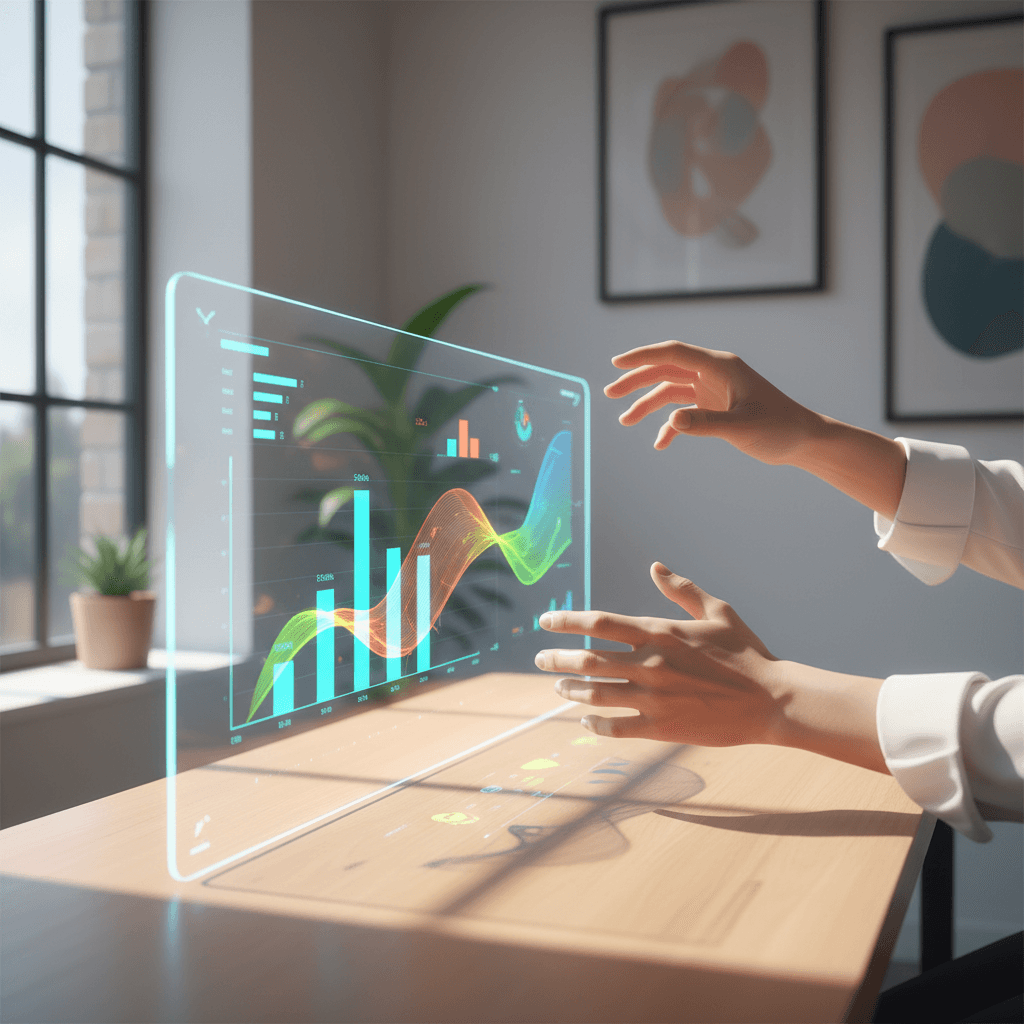 Interactive real-time data transformation from static to live visualization