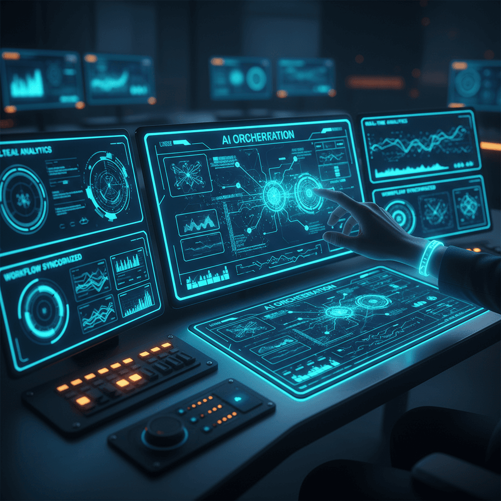Real-time AI Orchestration Dashboard